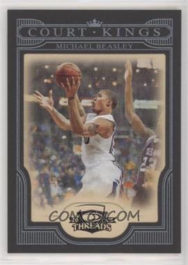 2008 Donruss Threads - Diamond Kings - Black Framed #CK-54 - Michael Beasley /10