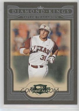 2008 Donruss Threads - Diamond Kings - Green Framed #DK-22 - Taylor Teagarden /25