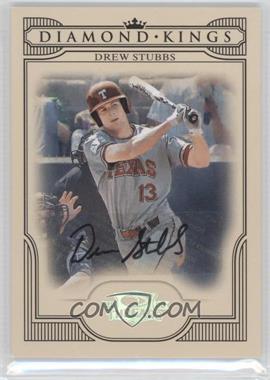 2008 Donruss Threads - Diamond Kings - Signatures #DK-9 - Drew Stubbs /465