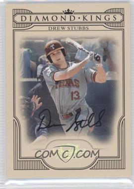 2008 Donruss Threads - Diamond Kings - Signatures #DK-9 - Drew Stubbs /465