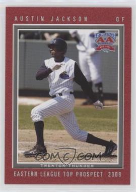 2008 Grandstand Eastern League Top Prospects - [Base] #_AUJA - Austin Jackson