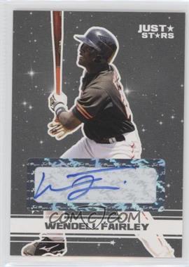 2008 Just Minors Just Stars - [Base] - Autographs #81 - Wendell Fairley /100