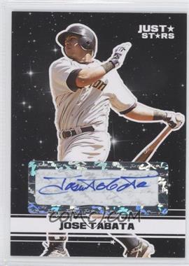 2008 Just Minors Just Stars - [Base] - Black Edition Autographs #47 - Jose Tabata /25