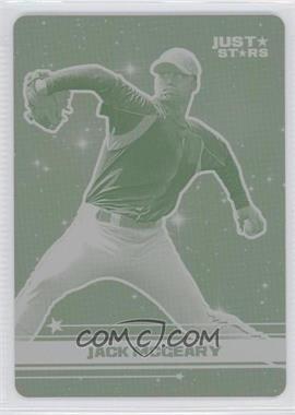 2008 Just Minors Just Stars - [Base] - Gold Edition Press Plate Yellow #18 - Jack McGeary /1