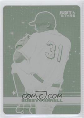 2008 Just Minors Just Stars - [Base] - Gold Edition Press Plate Yellow #21 - Bobby Parnell /1