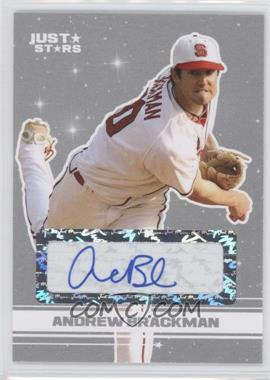 2008 Just Minors Just Stars - [Base] - Silver Edition Autographs #56 - Andrew Brackman /10