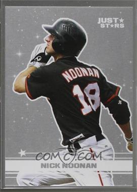 2008 Just Minors Just Stars - [Base] - Silver Edition Glossy #66 - Nick Noonan /1 [Noted]