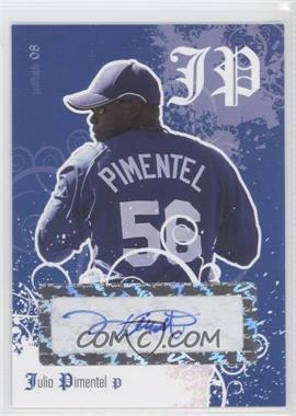 2008 Just Minors Justifiable - [Base] - Autographs #JF-39 - Julio Pimentel