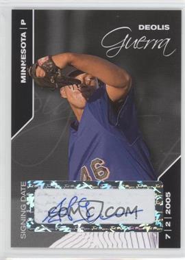 2008 Just Minors Signing Date - [Base] - Black Edition Glossy Autographs #107 - Deolis Guerra /1