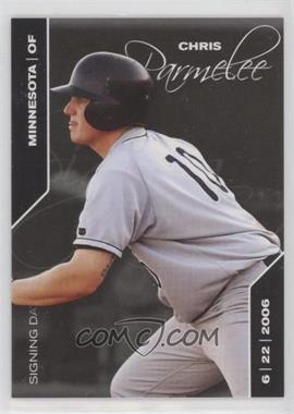 2008 Just Minors Signing Date - [Base] - Black Edition Glossy #93 - Chris Parmelee /1