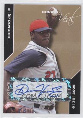 2008 Just Minors Signing Date - [Base] - Gold Edition Autographs #124 - Donald Veal /50