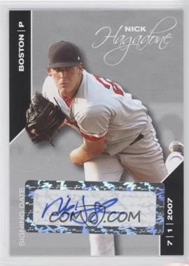 2008 Just Minors Signing Date - [Base] - Silver Edition Autographs #58 - Nick Hagadone /10