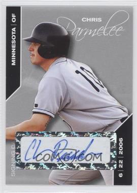 2008 Just Minors Signing Date - [Base] - Silver Edition Autographs #93 - Chris Parmelee /10