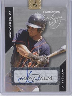 2008 Just Minors Signing Date - [Base] - Silver Edition Glossy Autographs #19 - Fernando Martinez /1