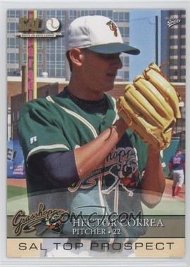 2008 MultiAd Sports South Atlantic League Top Prospects - [Base] #10 - Hector Correa