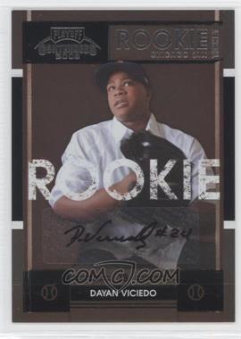 2008 Playoff Contenders - [Base] - Black Box #76 - Dayán Viciedo /3