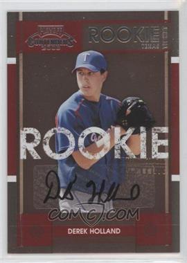 2008 Playoff Contenders - [Base] - Black Box #77 - Derek Holland /4