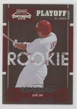 2008 Playoff Contenders - [Base] - Playoff Ticket #89 - Jon Jay /199