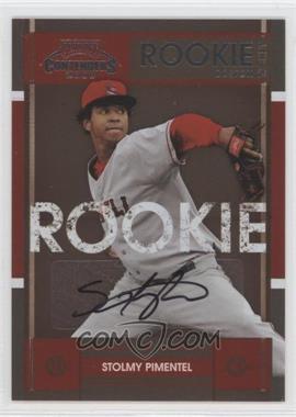 2008 Playoff Contenders - [Base] - Season Ticket Autographs #43 - Stolmy Pimentel