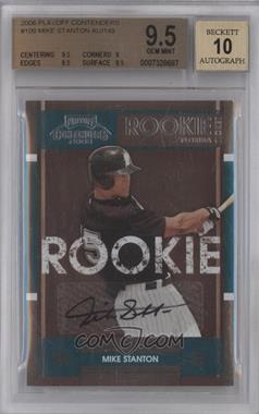 2008 Playoff Contenders - [Base] #109 - Mike Stanton [BGS 9.5 GEM MINT]