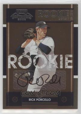 2008 Playoff Contenders - [Base] #117 - Rick Porcello