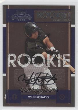 2008 Playoff Contenders - [Base] #126 - Wilin Rosario