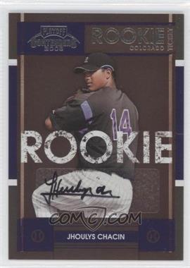 2008 Playoff Contenders - [Base] #88 - Jhoulys Chacin