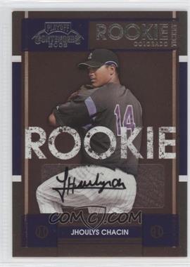 2008 Playoff Contenders - [Base] #88 - Jhoulys Chacin