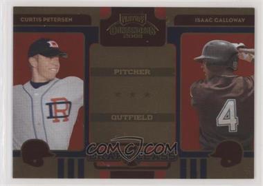 2008 Playoff Contenders - Draft Class #2 - Curtis Petersen, Isaac Galloway /1500