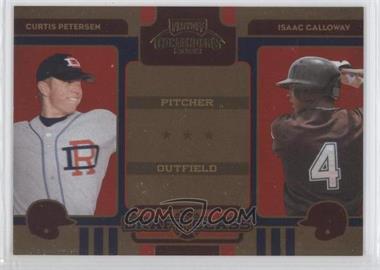 2008 Playoff Contenders - Draft Class #2 - Curtis Petersen, Isaac Galloway /1500