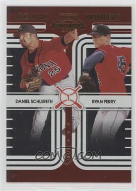 2008 Playoff Contenders - Round Numbers #2 - Daniel Schlereth, Ryan Perry /1500 [Noted]