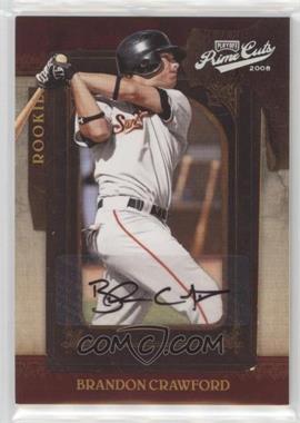 2008 Playoff Prime Cuts - [Base] #105 - Brandon Crawford /249