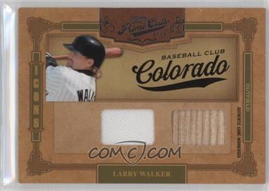 2008 Playoff Prime Cuts - Icons - Combo Materials #30 - Larry Walker /49