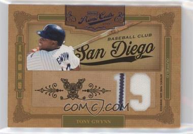 2008 Playoff Prime Cuts - Icons - Jersey Number Jerseys Prime #45 - Tony Gwynn /25