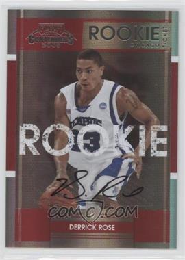 2008 Playoff Prime Cuts - Playoff Contenders Rookies #25 - Derrick Rose