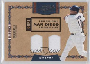 2008 Playoff Prime Cuts - Timeline - Combo Materials #39 - Tony Gwynn /99