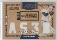 Eddie Mathews #1/4