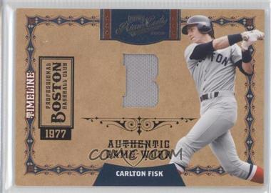 2008 Playoff Prime Cuts - Timeline - Location Jerseys #49 - Carlton Fisk /35