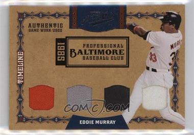 2008 Playoff Prime Cuts - Timeline - Quads Materials #50 - Eddie Murray /10