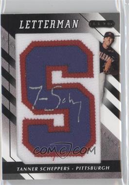 2008 Razor Letterman - [Base] - Numbered to 20 #TAS-S2 - Tanner Scheppers /20