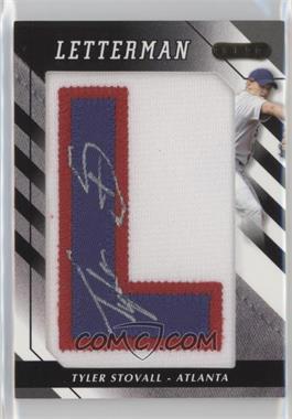 2008 Razor Letterman - [Base] - Numbered to 20 #TYS-L1 - Tyler Stovall /20