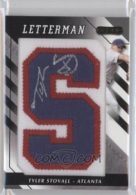 2008 Razor Letterman - [Base] - Numbered to 20 #TYS-S - Tyler Stovall /20