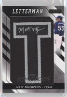 Matt Thompson #/5