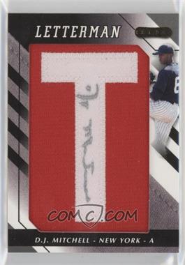 2008 Razor Letterman - [Base] #DJM-T - D.J. Mitchell