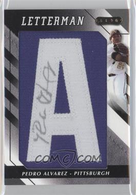 2008 Razor Letterman - [Base] #PA-A1 - Pedro Alvarez