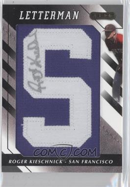 2008 Razor Letterman - [Base] #RK-S - Roger Kieschnick