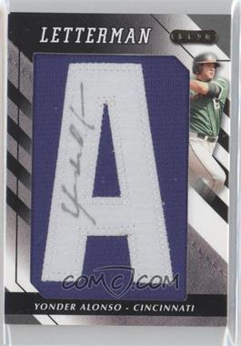 2008 Razor Letterman - [Base] #YA-A - Yonder Alonso