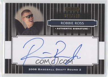 2008 Razor Signature Series - [Base] - Black #147 - Robbie Ross /199
