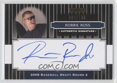 2008 Razor Signature Series - [Base] - Black #147 - Robbie Ross /199