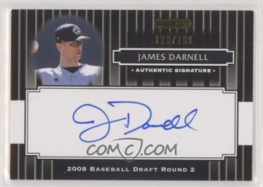 2008 Razor Signature Series - [Base] - Black #168 - James Darnell /199